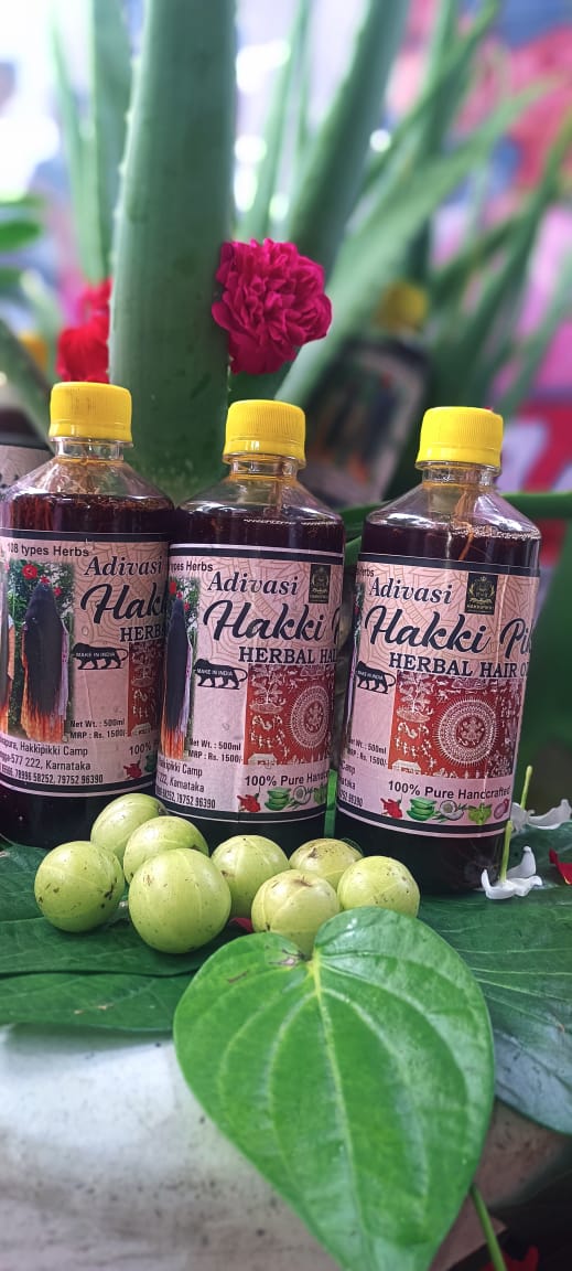 Adivasi Hakki Pikki Herbal Hair Oil (5.0⭐⭐⭐⭐⭐ 16,473 REVIEWS) Globally